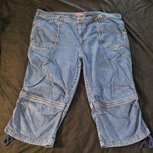 Denim Capris